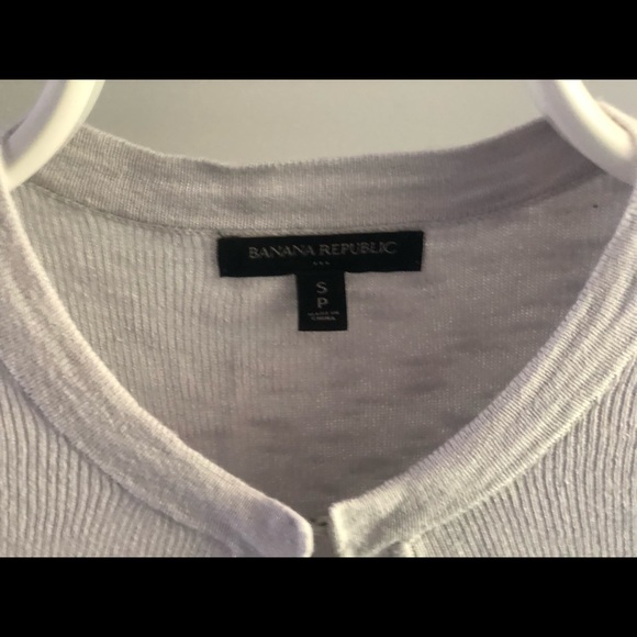 Grey Cropped Cardigan - Picture 2 of 6